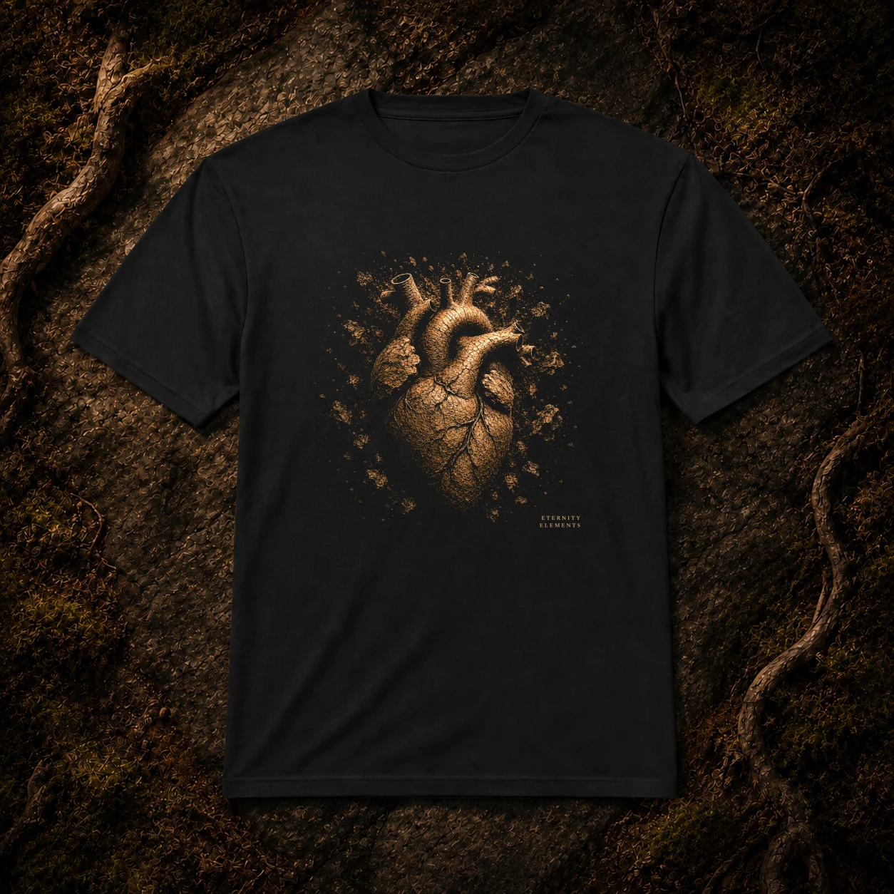 Lebensader – Shirt liegend